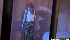Strapon lesbian milf teen sex in prison arcane parody