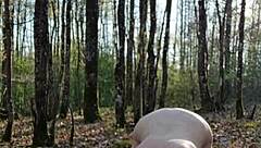 Bound milf slave humiliated outdoors in bdsm doggystyle!