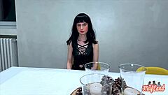 Lucifera and Sally moan ecstatically destroying wet pussies together.