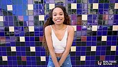 ebony teen cecilia lion rides hardcore petite pounding