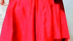 shemale sissy spreads ass pisses on body in toilet humiliation