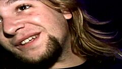 A sexy blonde in lingerie rides cowgirl then missionary