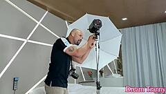 curvy tgirl julia alves tempts photographer for bareback ass fuck