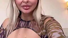 Juicy Natural Tits Dripping Wet From Spilled Water