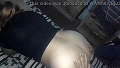 pull down leggings rub cock on tight ass