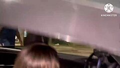 Wife Betrays Cuckold with Hung Black Bull Street Fuck After Gas Runs Out