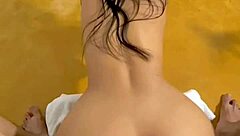 Hermosa Latina Seduced by Skinny Neighbor