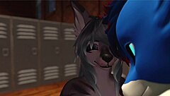 Alpha Wolf Fucks Slutty Gym Girl Hard