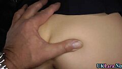 jizzy mouth full from classy older brit milf blowjob