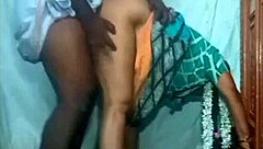 desi indian girlfriend bent over village home fuck