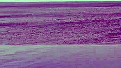 skinny japanese college girl's infinity pool tease