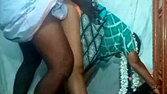 desi indian girlfriend bent over village home fuck