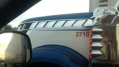 aussiefox teases truckers with her big aussie tits