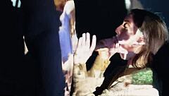 my young friend took double facial cumshot