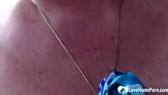 Busty Milf's Pussy Peek