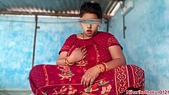 Desi Babe's Huge Natural Tits Crave Long Cock