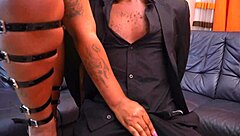 wild night with big black cock and ebony ass