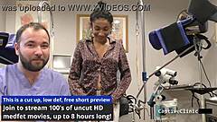 Miss Mars Smuggles in Latex Handcuffs Backstage