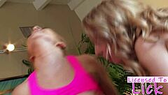 Sofie Carter Seduces Yoga Instructor to Lick Ass