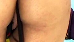 BBW Cowgirl Rides Monster Big Cock on Bed Deeply