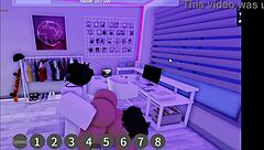 Wanna fuck her in two roblox condos at once?