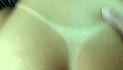 hubby plugs my ass while fucking pussy then fills it with cum