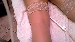 Chubby Slave Endures Glycerin Suppository And 3 Liters Enema Fisting