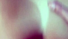 hubby plugs my ass while fucking pussy then fills it with cum