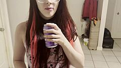 horny petite teen caught late stepdad fucks tight holes big cock