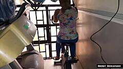 gym instructor ravages big ass mature client's horny pussy with bbc