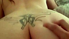 check out this fat ass white babe riding that huge cock interracial style