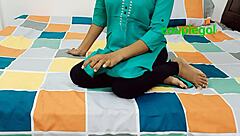 wet indian couple sneaks outdoor doggystyle fucking in fields after seducing lonely girl bent over ass up