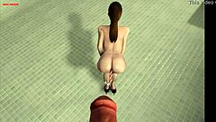 Edwina Fucks Anal Toys to Cum Dripping Footjob Soles Tease