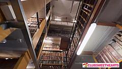 ClubSweethearts 18yo Lesbians Lick Shaved Pussies and Finger Tight Holes in Library Lust Orgy