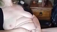 hot milf unleashes big tits in early morning masturbation frenzy