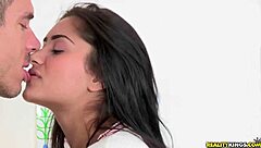 blonde teen pussy pumped hard in lesbian licking frenzy