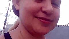 Blonde Big Cock Interracial Blowjob Session