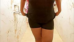 myanmar milf showers her sexy curves