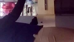 hot young 18+ booty shakes seductively in candid hidden cam shots!