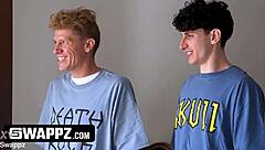 long-lost girls steal virginity in nasty group kissing orgy