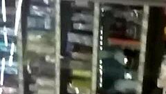 hot young 18+ booty shakes seductively in candid hidden cam shots!