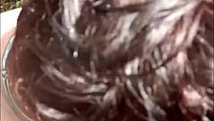 Chienne Marie Bound Chained Spanked in Forest for Outdoor Humiliation