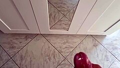 Open wide for sexy Italian cumshot talk