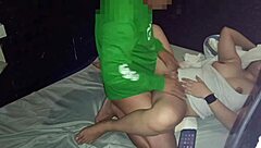 Hot pregnant Asian chubby Pinay fucks wildly in hotel room