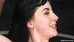 Male ghosts gangbang possessed babe double penetration