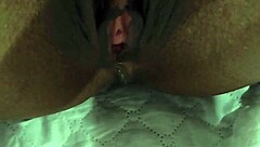 skinny black amateur flashes wet pussy and toys her natural small tits