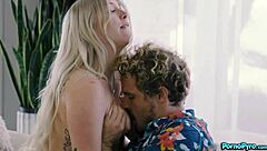 Robby Echo, why dive so deep into my shaved blonde pussy like that?