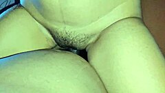 asian girlfriend rides big black cock cowgirl late night