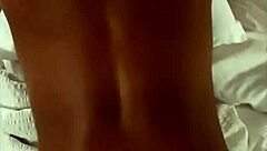 Milf spits on black cock outdoors