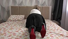 Mature teacher photoshoot big ass tits backstage